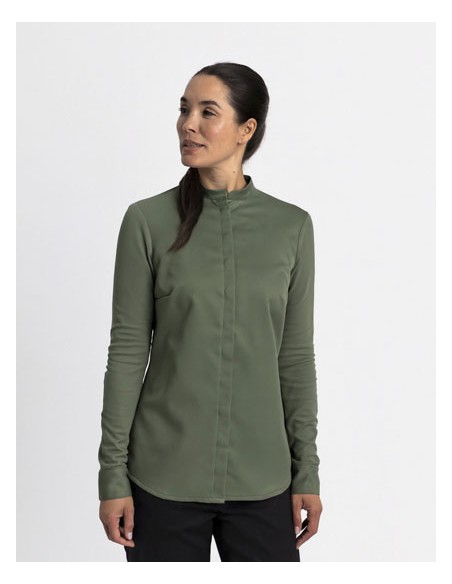 CGW-03785-05-Ladies Care Chef Jacket Arona Longsleeve