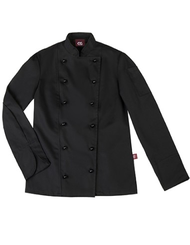 CGW-09071-01-Ladies Chef Jacket Rimini