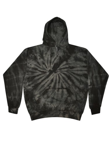 COL-TD31M-Sweat à capuche Rainbow Tie- dye