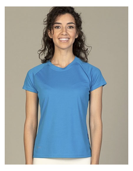 CON-CSL01-Ladies Rainbow Tech Tee