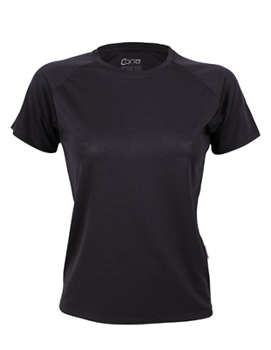 CON-CSL01-Ladies Rainbow Tech Tee