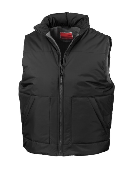 R-RE44A-Bodywarmer à doublure polaire