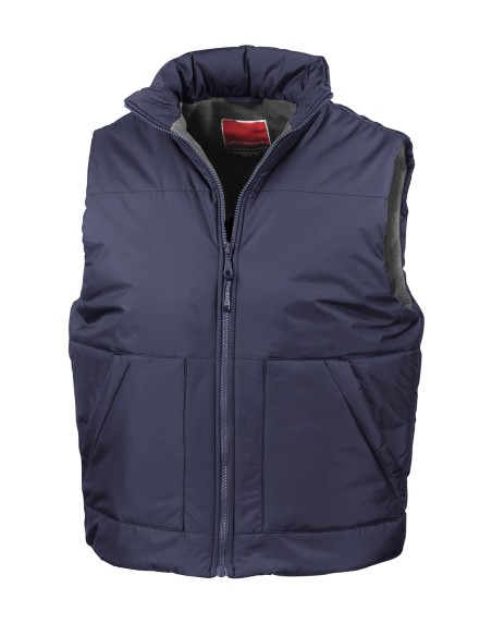 R-RE44A-Bodywarmer à doublure polaire