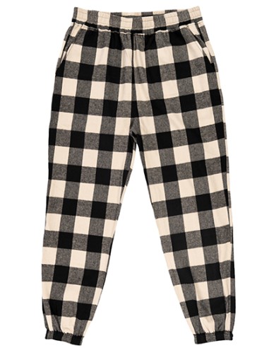BUR-8810-Flannel Jogger Pant
