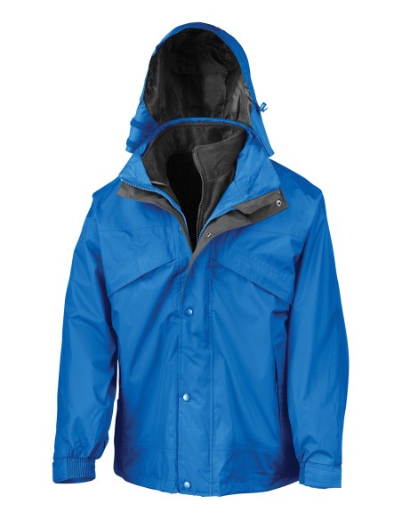R-RE68A-Veste 3-en-1 à zip et attache