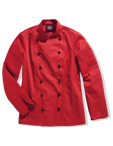 CGW-09071-01-Ladies Chef Jacket Rimini