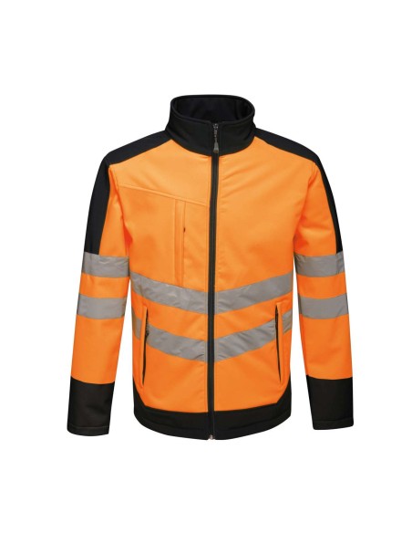 R-RETRA625-HI-VIS PRO 3 LAYER SOFTSHELL