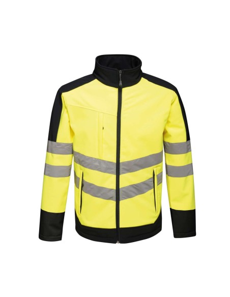 R-RETRA625-HI-VIS PRO 3 LAYER SOFTSHELL