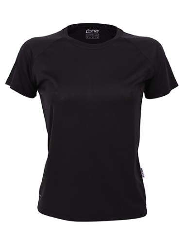 CON-CSL01-Ladies Rainbow Tech Tee
