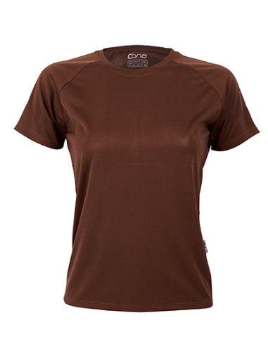 CON-CSL01-Ladies Rainbow Tech Tee