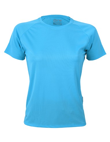 CON-CSL01-Ladies Rainbow Tech Tee