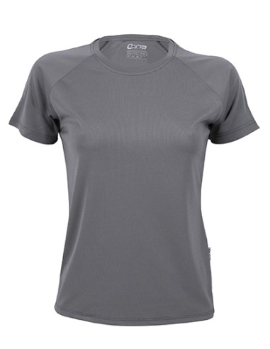 CON-CSL01-Ladies Rainbow Tech Tee
