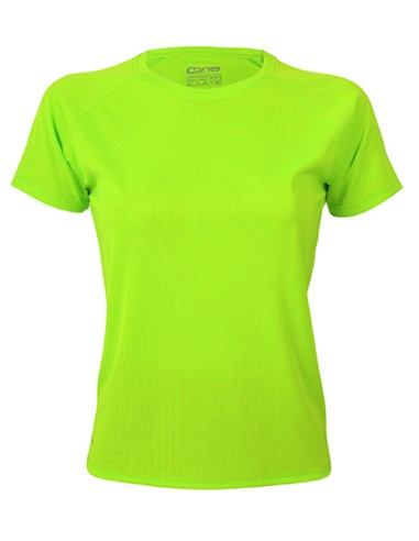 CON-CSL01-Ladies Rainbow Tech Tee