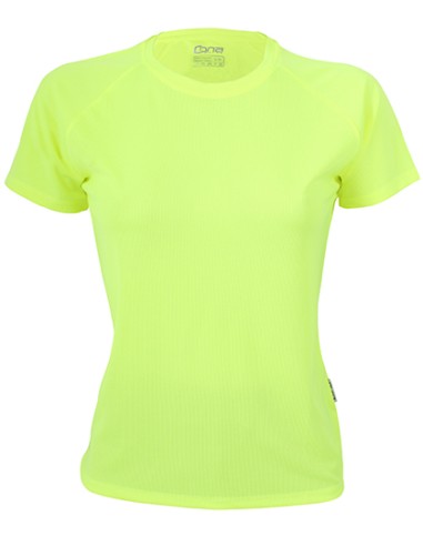 CON-CSL01-Ladies Rainbow Tech Tee