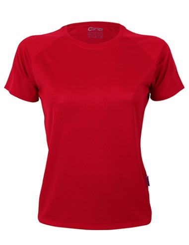 CON-CSL01-Ladies Rainbow Tech Tee