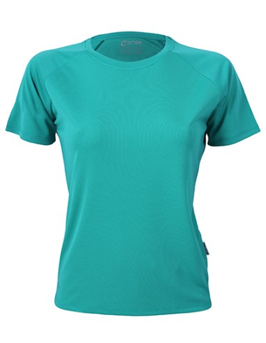 CON-CSL01-Ladies Rainbow Tech Tee