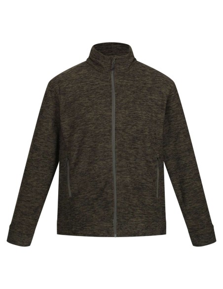 R-RETRF603-THORNLY MEN - FULL ZIP MARL FLEECE