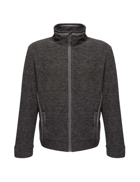 R-RETRF603-THORNLY MEN - FULL ZIP MARL FLEECE