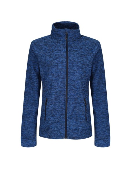 R-RETRF604-THORNLY WOMEN - FULL ZIP MARL FLEECE