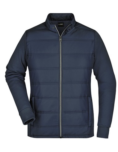 DAI-JN1123-Ladies Hybrid Sweat Jacket