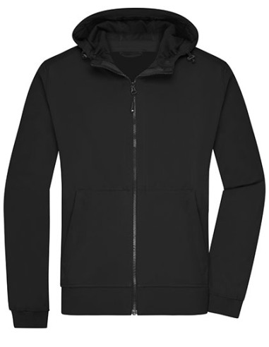 DAI-JN1146-Mens Hooded Softshell Jacket