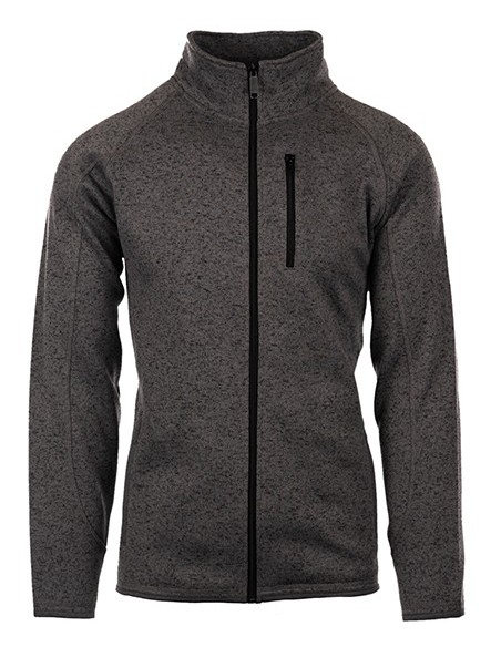 B-3901-Mens Full Zip Sweater Knit Jacket