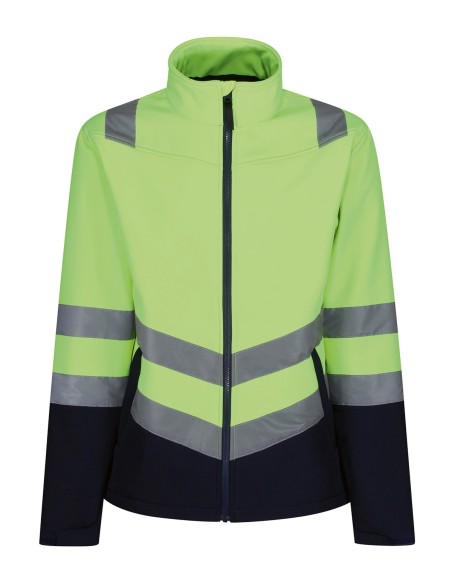 R-RG456-Pro hi-vis softshell jacket