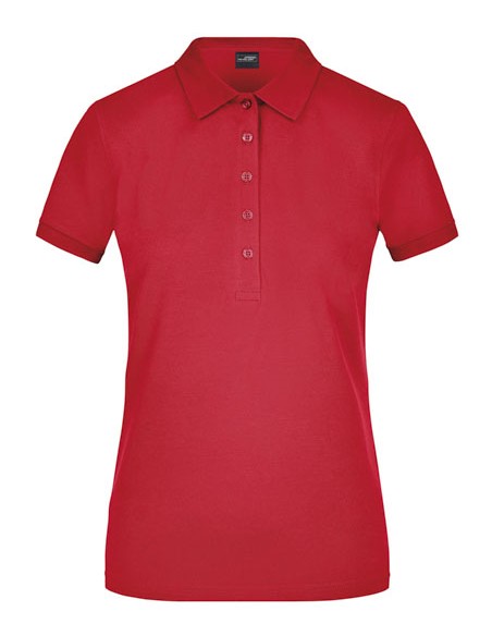 DAI-JN709-Ladies Elastic Polo Piqué