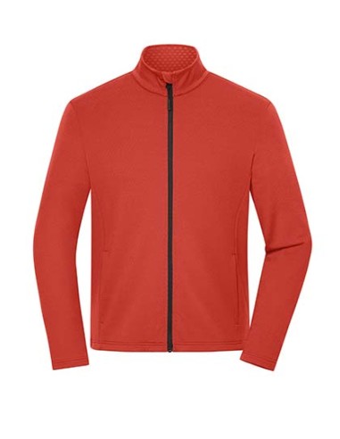 DAI-JN1388-Mens Sports Structured Fleece Jacket