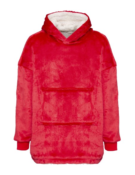 R-RI003-Le sweat à capuche Ribbon pour enfants de style sherpa, confortable, réversible et oversize