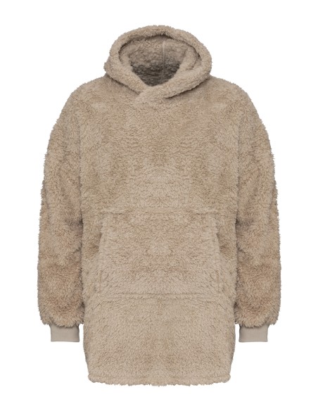R-RI004-Le sweat à capuche Ribbon en tissu polaire