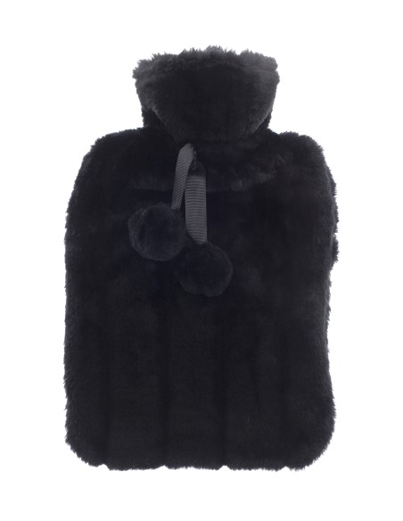 R-RI011-Bouillotte et housse en fausse fourrure classique de luxe