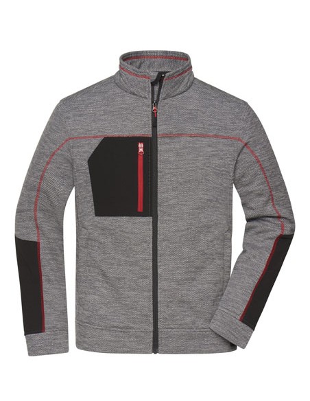 DAI-JN1818-Mens Structure Fleece Jacket