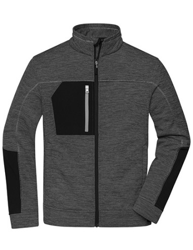 DAI-JN1818-Mens Structure Fleece Jacket