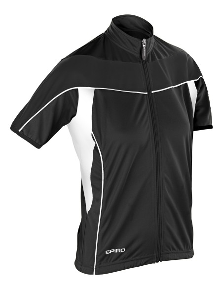 R-S188F-Womens Bikewear Full Zip Performance Top