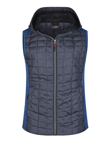 DAI-JN767-Ladies Knitted Hybrid Vest