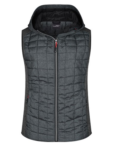 DAI-JN767-Ladies Knitted Hybrid Vest