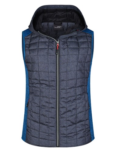 DAI-JN767-Ladies Knitted Hybrid Vest