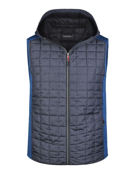 DAI-JN768-Mens Knitted Hybrid Vest