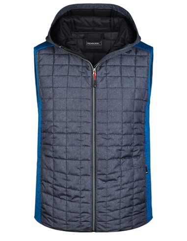 DAI-JN768-Mens Knitted Hybrid Vest