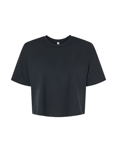 B-6482-Womens Jersey Crop Tee