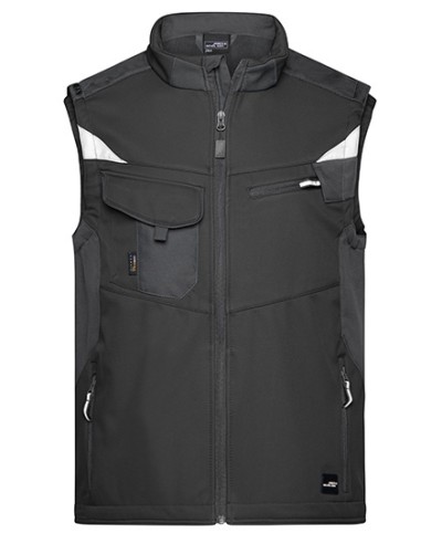 DAI-JN845-Workwear Softshell Vest -STRONG-
