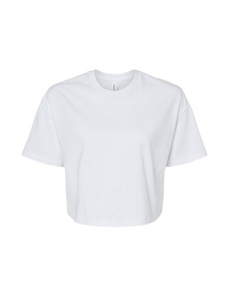 B-6482-Womens Jersey Crop Tee