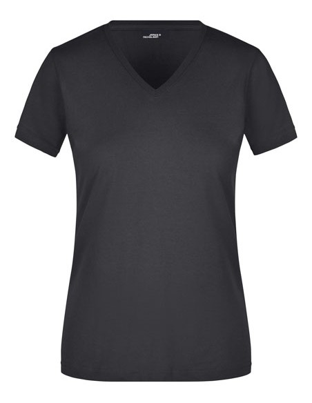 DAI-JN972-Ladies Slim Fit V-T