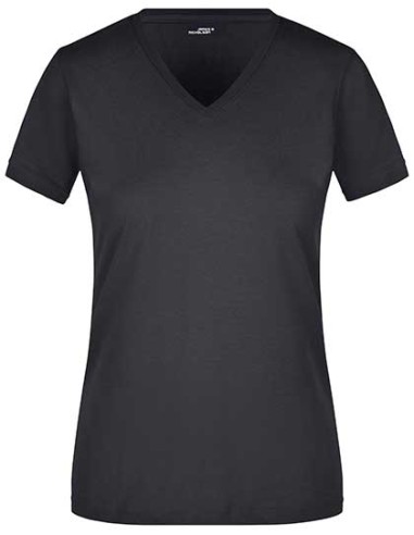 DAI-JN972-Ladies Slim Fit V-T