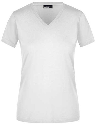DAI-JN972-Ladies Slim Fit V-T