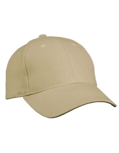 DAI-MB091-6 Panel Cap Heavy Cotton
