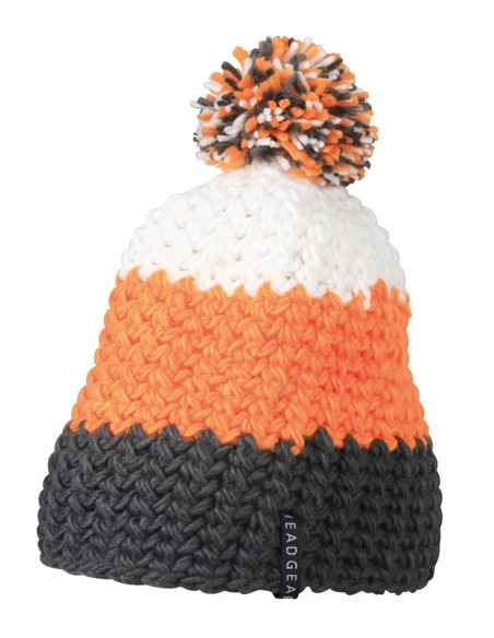 DAI-MB7940-Crocheted Cap With Pompon