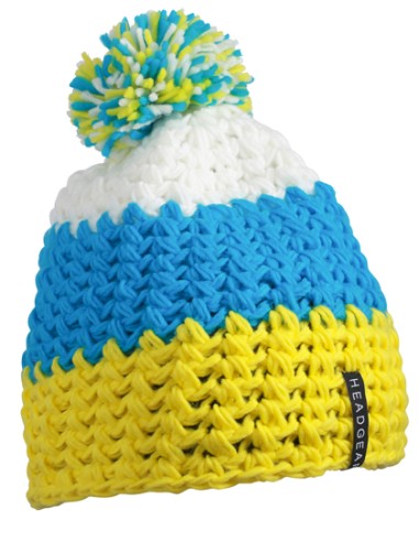 DAI-MB7940-Crocheted Cap With Pompon