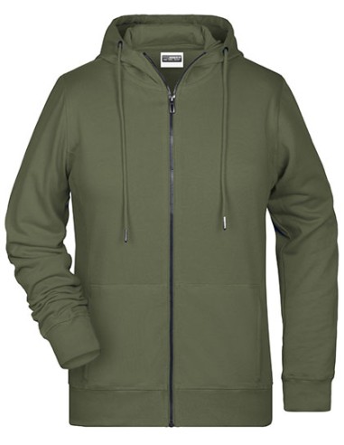 DAI-8025-Ladies Zip-Hoody